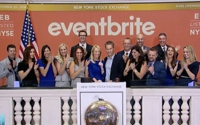 [INSIDERS] Eventbrite voit son action grimper de près de 60% pour son entrée en Bourse