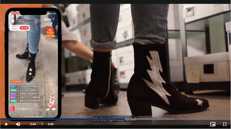 NRF 2021 : The 5 retail trends to remember ! livestream shopping example - NRF 2021 : The 5 retail trends to remember !